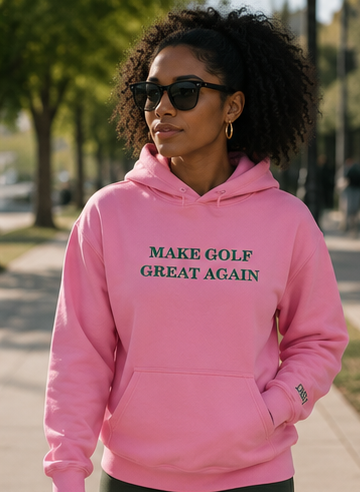 Masters Collection Hoodie in Pink | MGGA